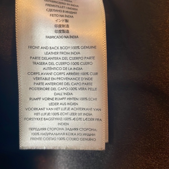 Michael Michael Kors vintage quilted leather jacket size large - Picture 12 of 12